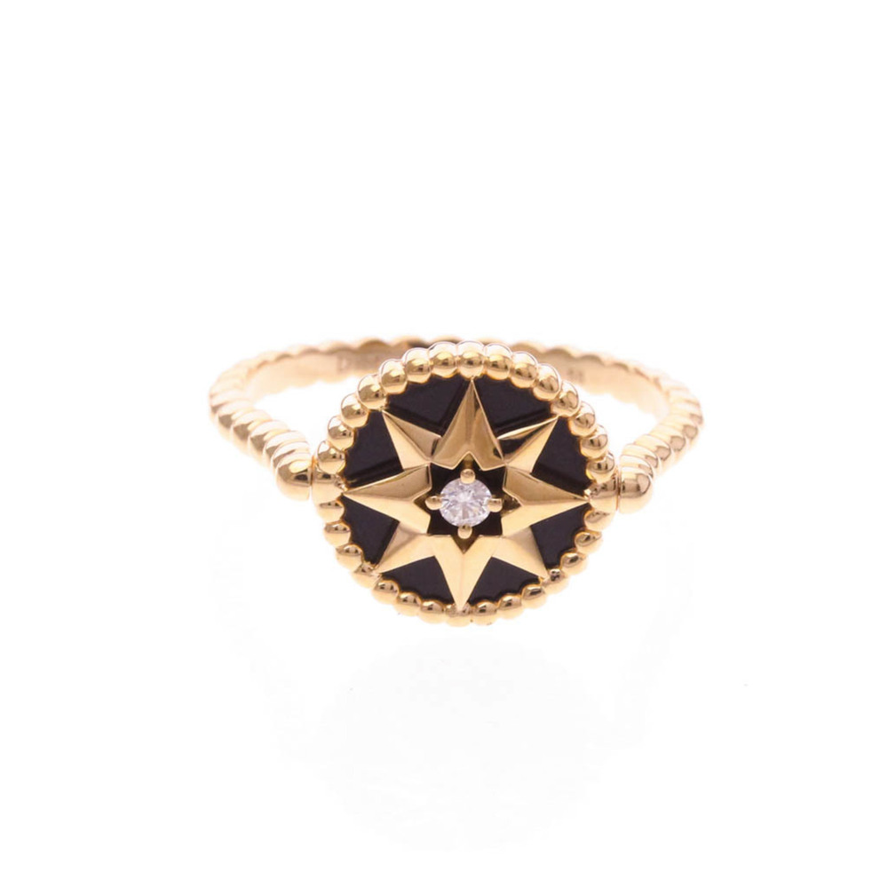 DIOR 18k Gold Diamond Ring